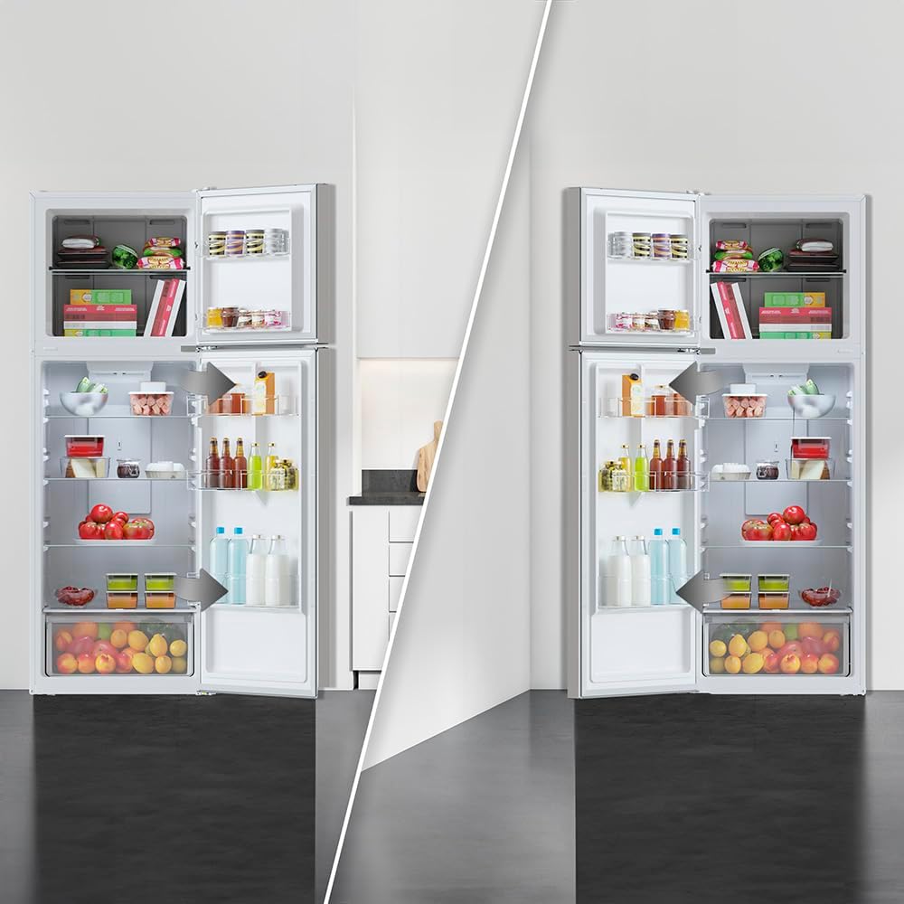 Cecotec - Bolero CoolMarket 348 - 348L, NoFrost, Inverter, classe E - 348NFWHITE