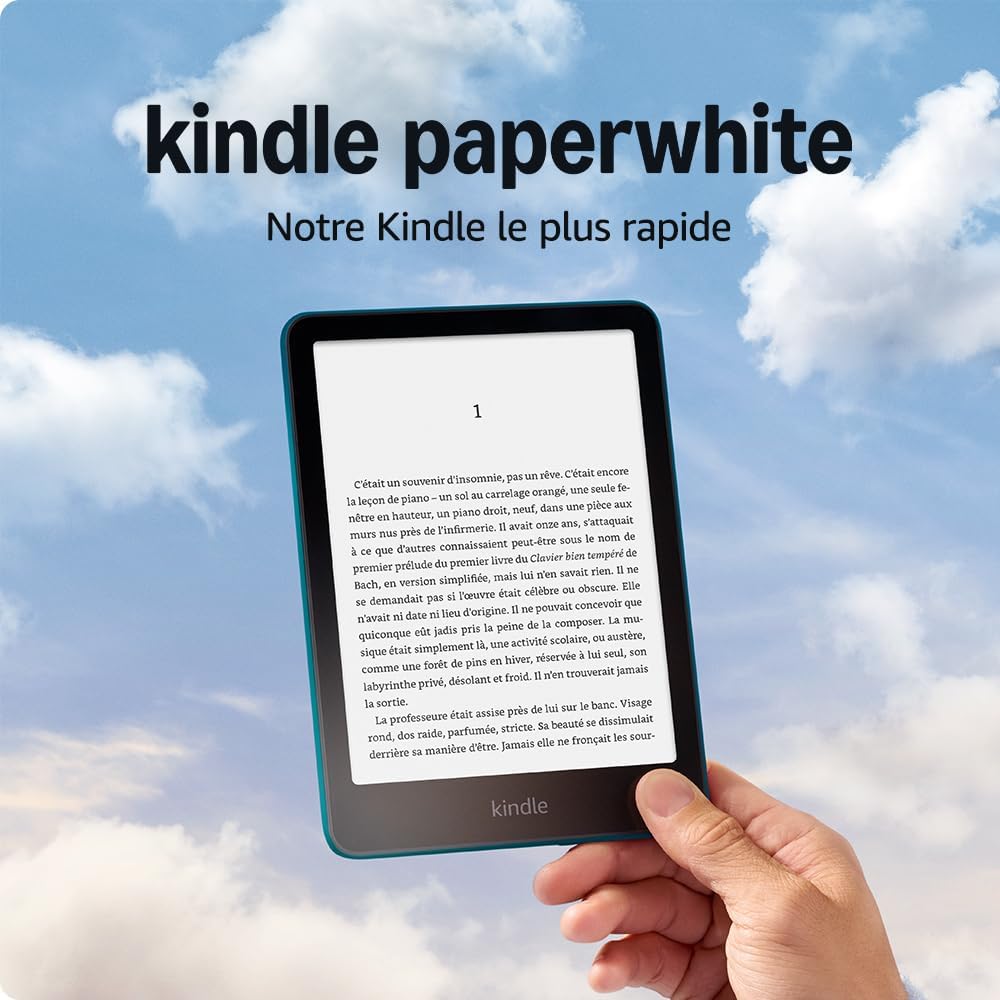 maxi-dealzz - Kindle Paperwhite nouvelle génération - 16 Go - écran antireflets, autonomie longue, Vert jade