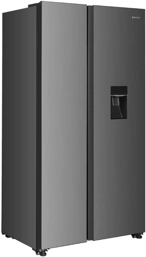 GEDTECH - Réfrigérateur multi-portes, 510L, inox, grande capacité, GSBS510IXT