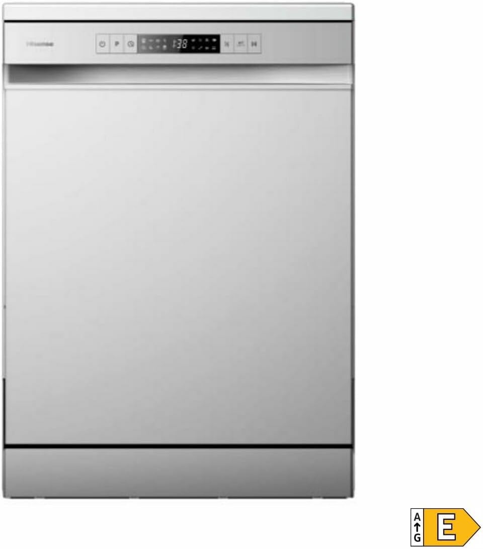 Hisense - lave-vaisselle série HS622E10X - 60 cm - 13 couverts, éco, silencieux, filtre autonettoyant, affichage numériq