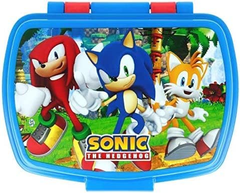 Boîte à sandwich réutilisable multicolore, sans BPA, rectangulaire, 5463