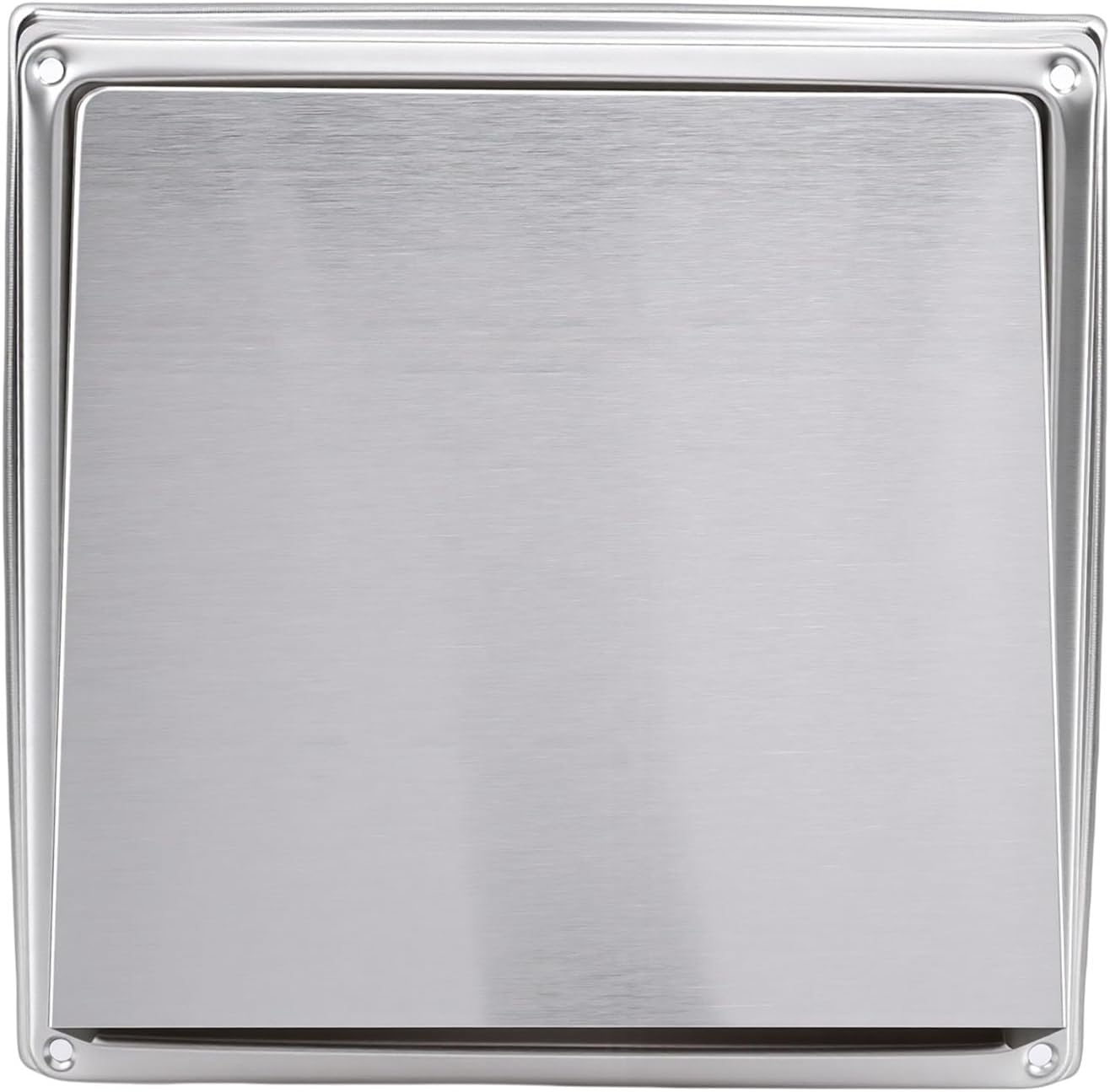 Fafeicy - évent mural inox avec amortisseur, 6 pouces, cuisine et salle de bain