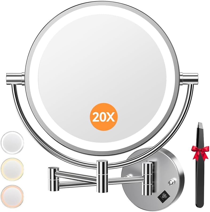 Auxmir - Miroir mural lumineux 8