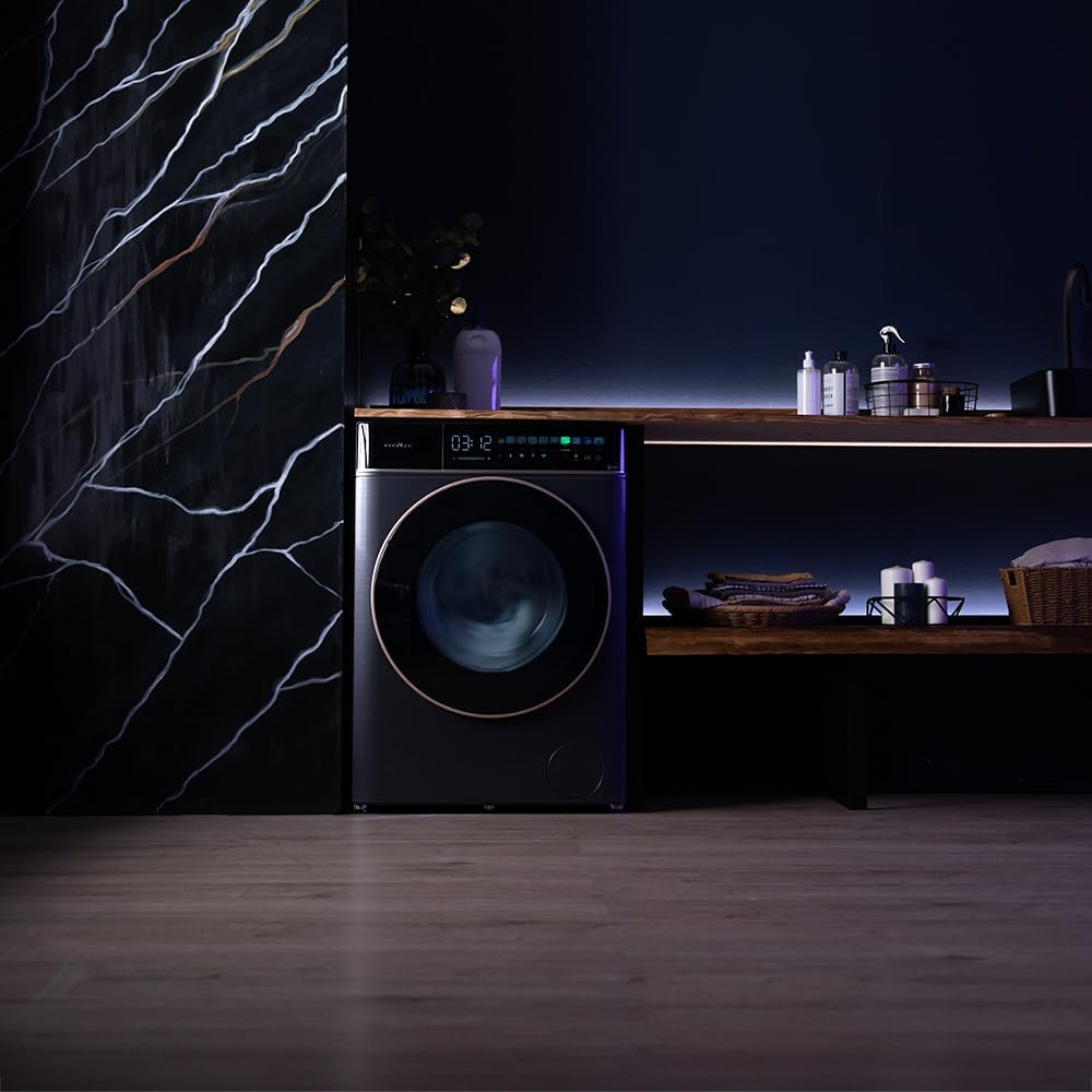 Cecotec - Bolero DressCode 8900 - lave-linge 8kg, 1400 tr/min, inverter, écran 10,3