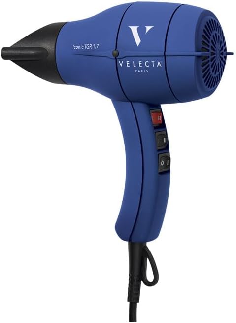 Velecta Paris - Sèche-cheveux ICONIC TGR - compact, léger, pro TGR1.7