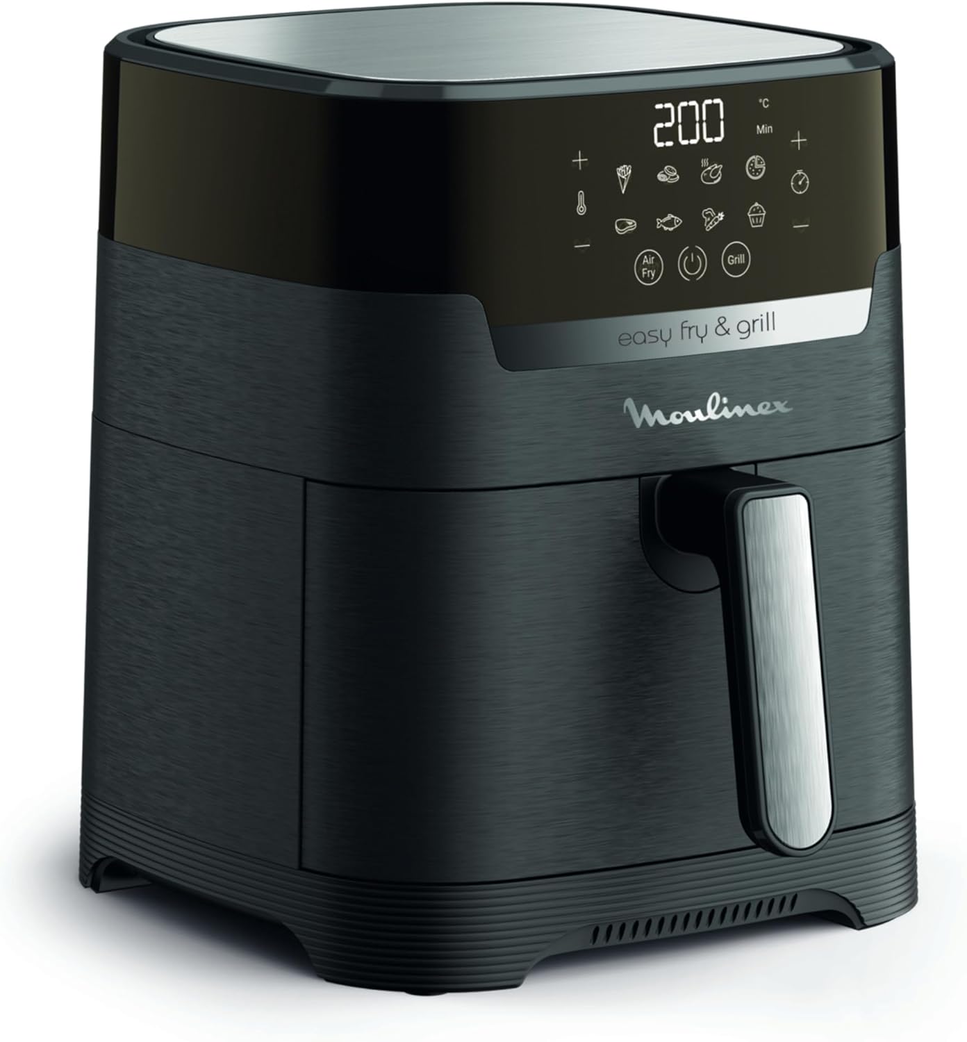Moulinex - Easy Fry & Grill - 4,6L - 8 programmes, écran tactile, sans huile, grill XL, EZ505810