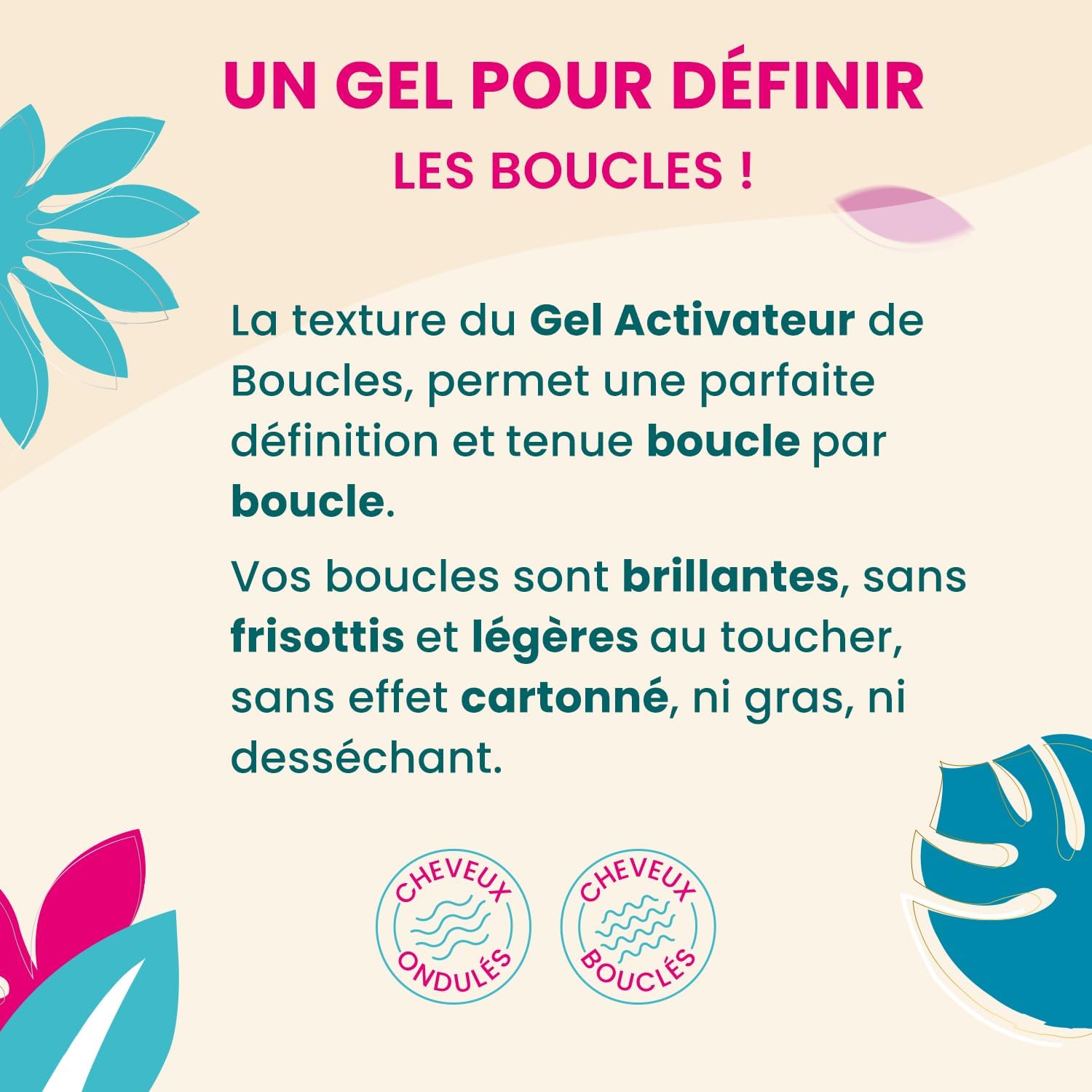 Activilong - Gel activateur Acticurl 260ml - boucles définies, 97% naturel