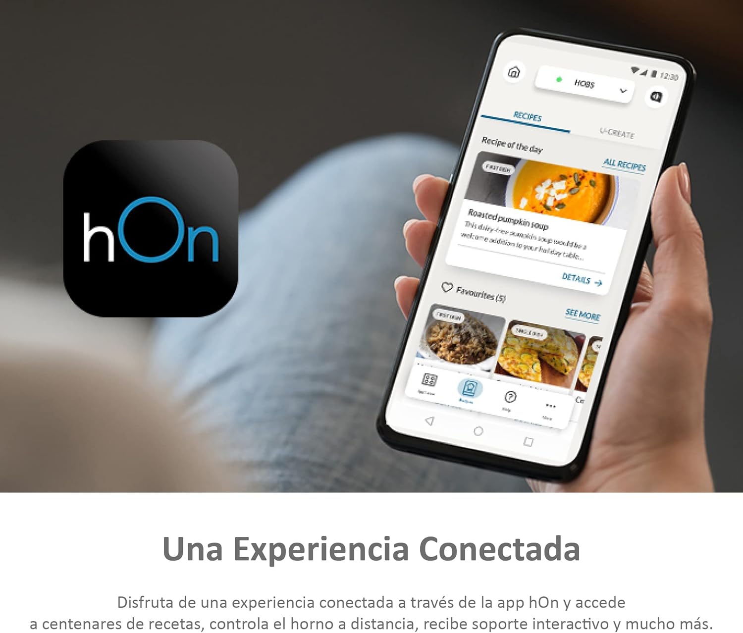 Haier - Four encastrable Series 4 70L, pyrolyse, Wi-Fi, A+ - HWO60SM5T9BH