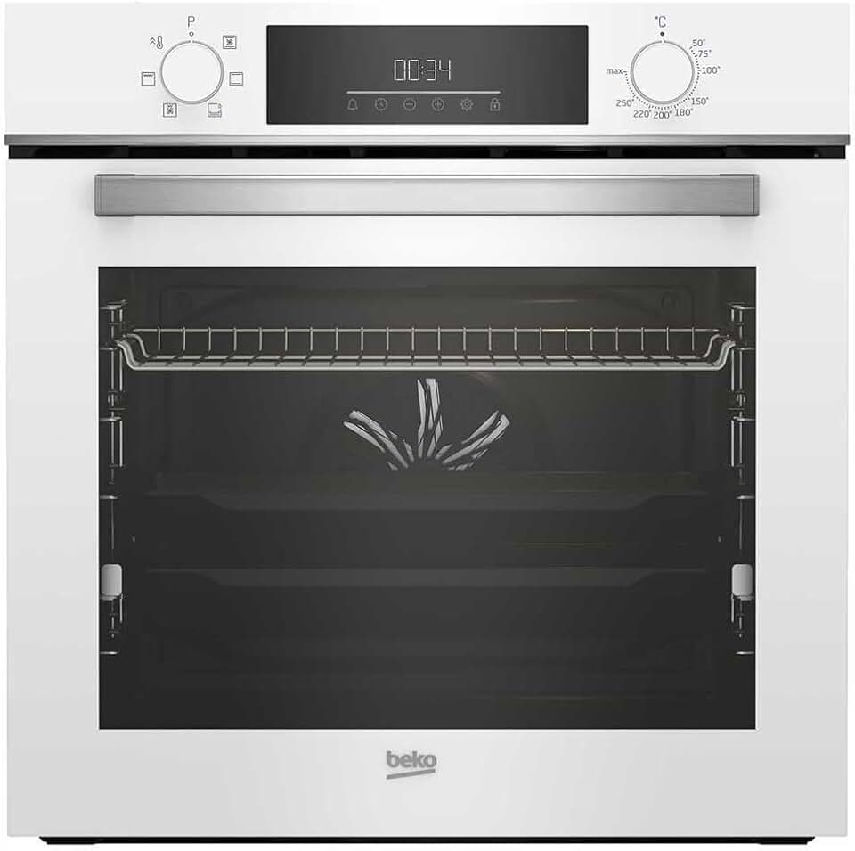 Beko - four encastrable série BBIE18300W - 71L, blanc, multifonction, BBIE18300W