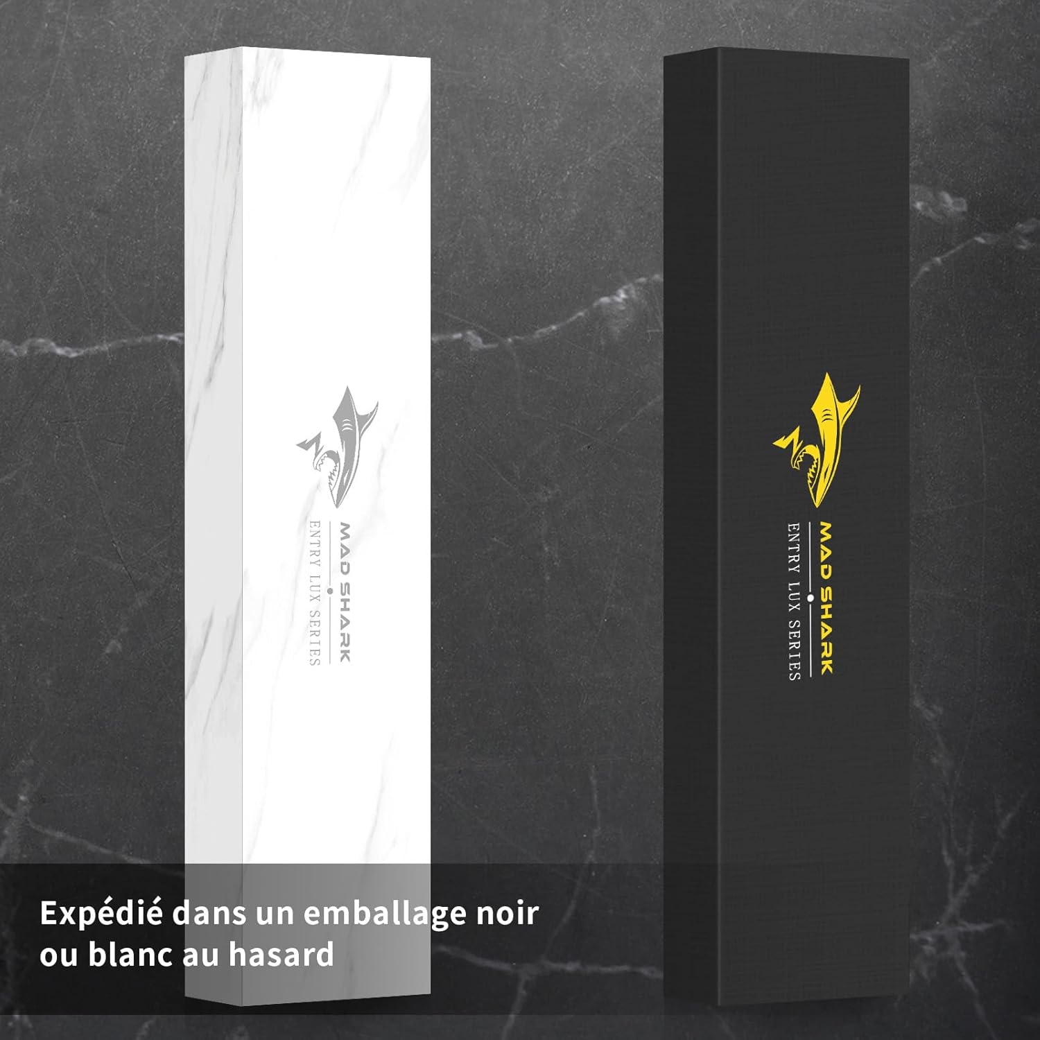 MAD SHARK - Santoku Série - 20 cm - Acier allemand, manche ergonomique