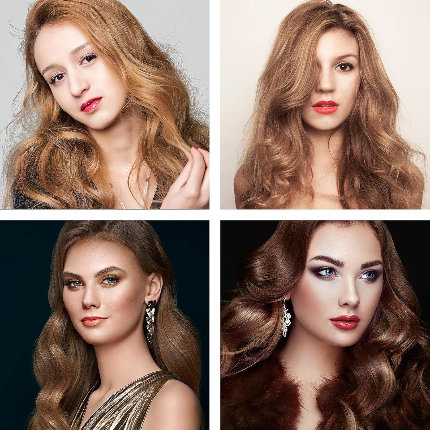 Bande adhésive extension cheveux - lot 120 pièces - double face, bleu