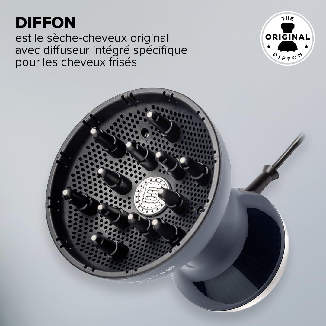 Bellissima – Diffon Supreme Deluxe – diffuseur cheveux céramique kératine – 3 puissances, ionique, séchage doux