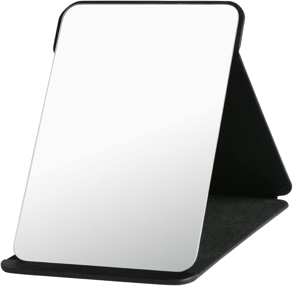 OSDUE - miroir pliable portable - 26x18cm - HD, multi-angle, PU, ultra fin