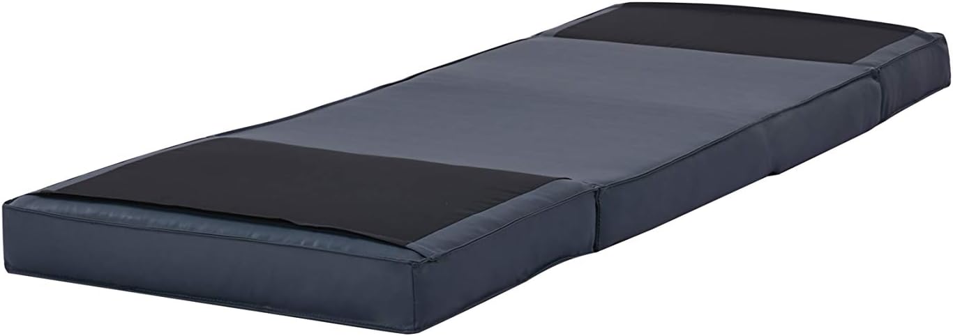 Sesselseller24 - Fauteuil convertible chauffeuse petit - plusieurs couleurs - Anthrazit