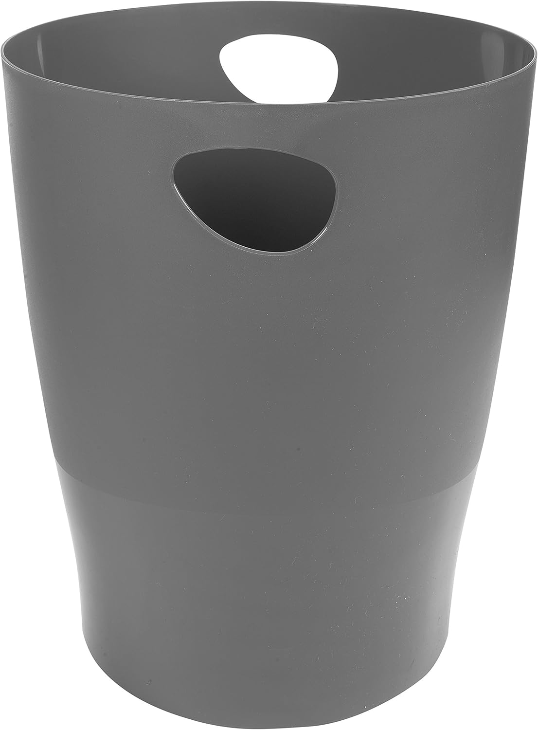 Exacompta - corbeilles à papier ECOBIN 15L - poignées, gris, 26,3x26,3x33,5 cm - 45307D
