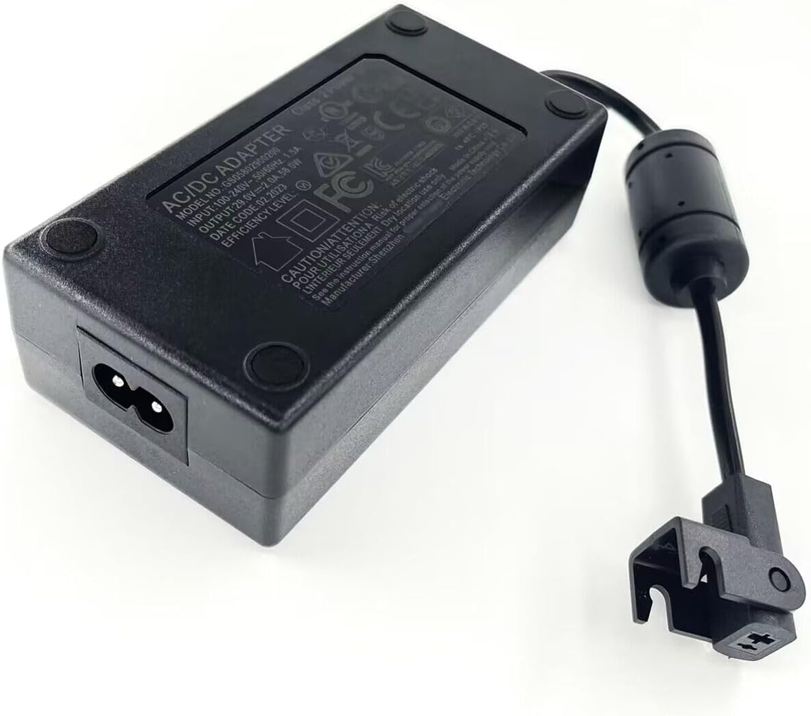 Adaptateur Secteur - alimentation 29V 2A pour fauteuil inclinable, câble AC, HWX