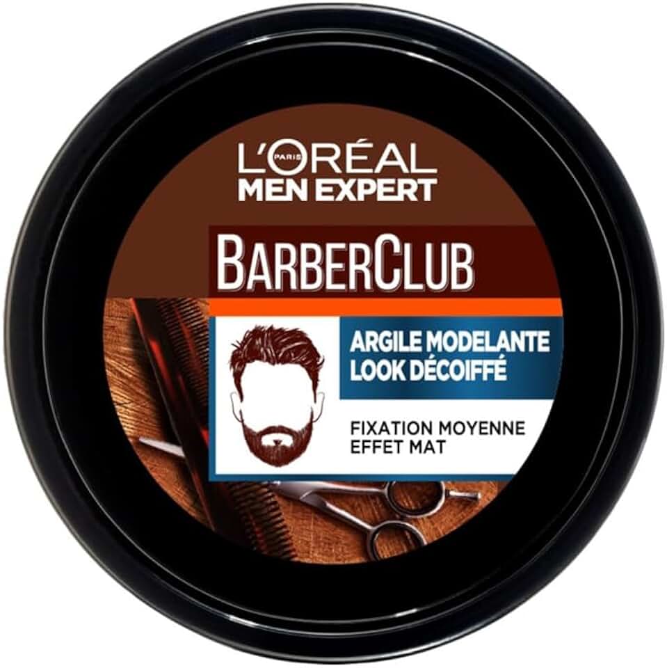 L'Oréal - Men Expert BarberClub - 75ml - argile coiffante look mat