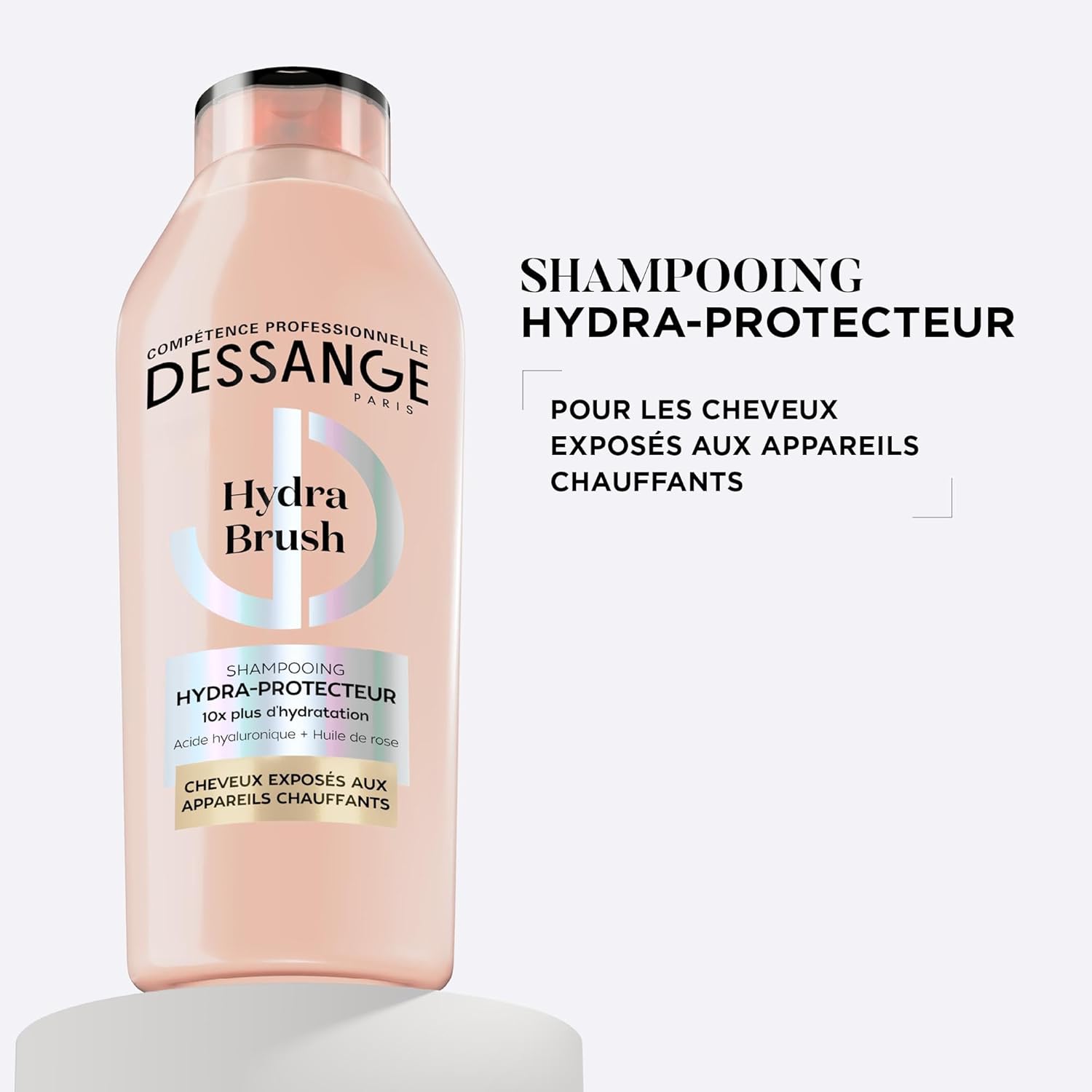 DESSANGE - Hydra-Protectrice Hydra Brush - 280/225/140ml - Hydrate, protège cheveux exposés appareils chauffants