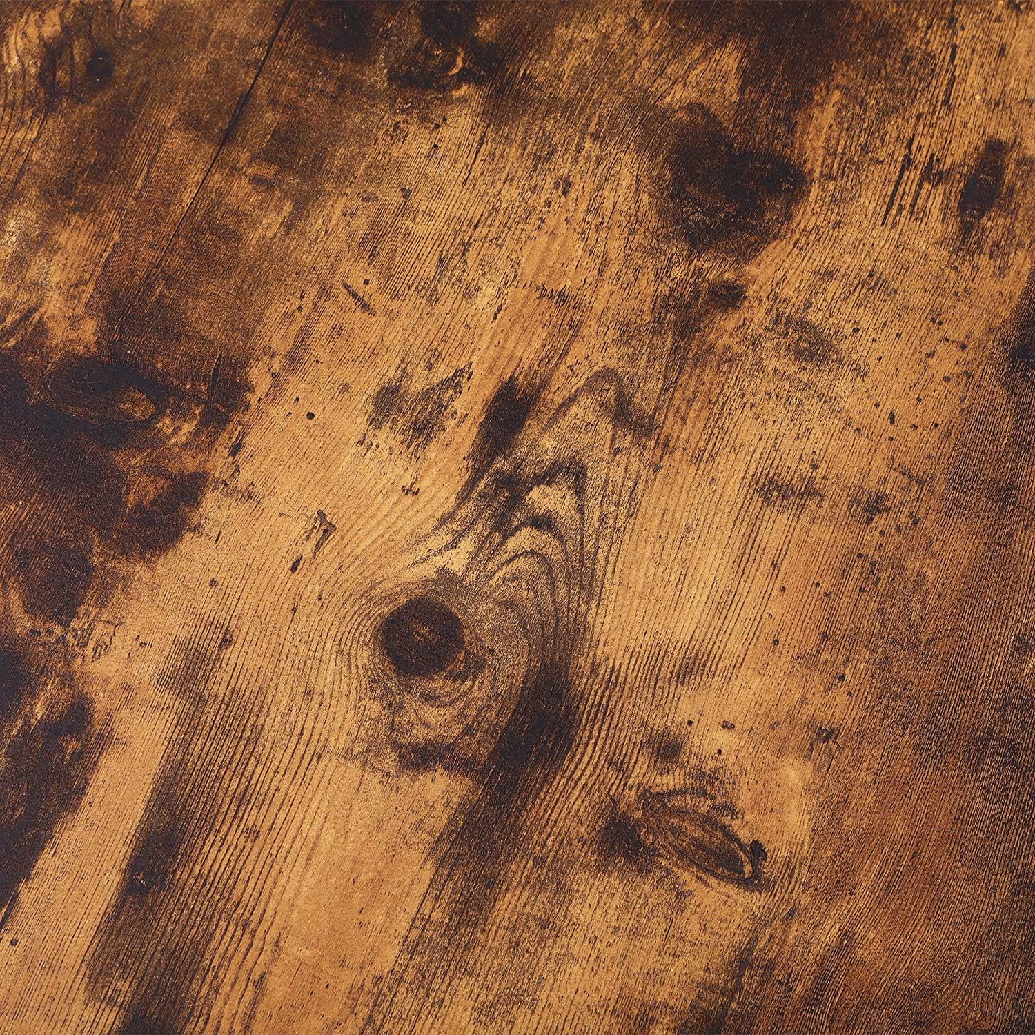 VASAGLE - étagère échelle industrielle 5 niveaux - acier/marron - LLS45X