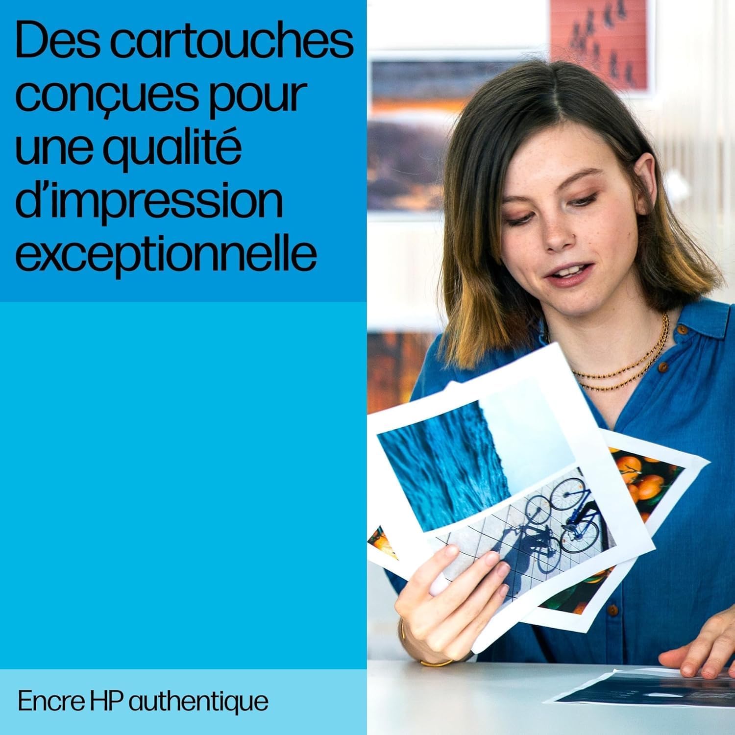 HP - Cartouches d’encre 924 - Pack de 4 couleurs - Compatibles imprimantes jet d'encre - 3YM23AE
