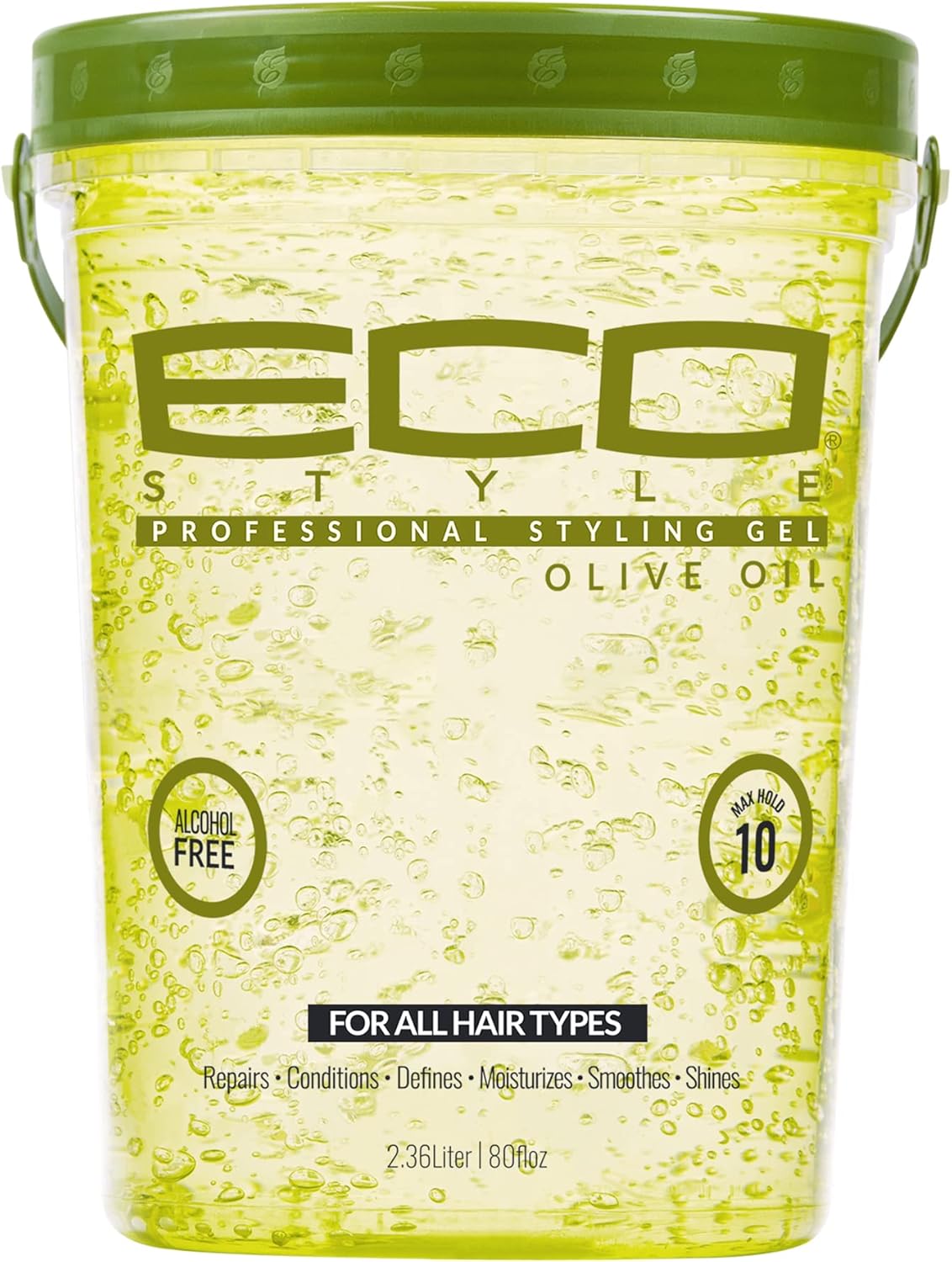 Eco Styler - Gel coiffant Olive Oil - 2.36L - fixation forte, hydratant