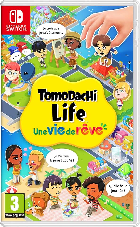 Jeux vidéo - Tomodachi Life - simulation de vie - Nintendo 3DS, unique et amusant