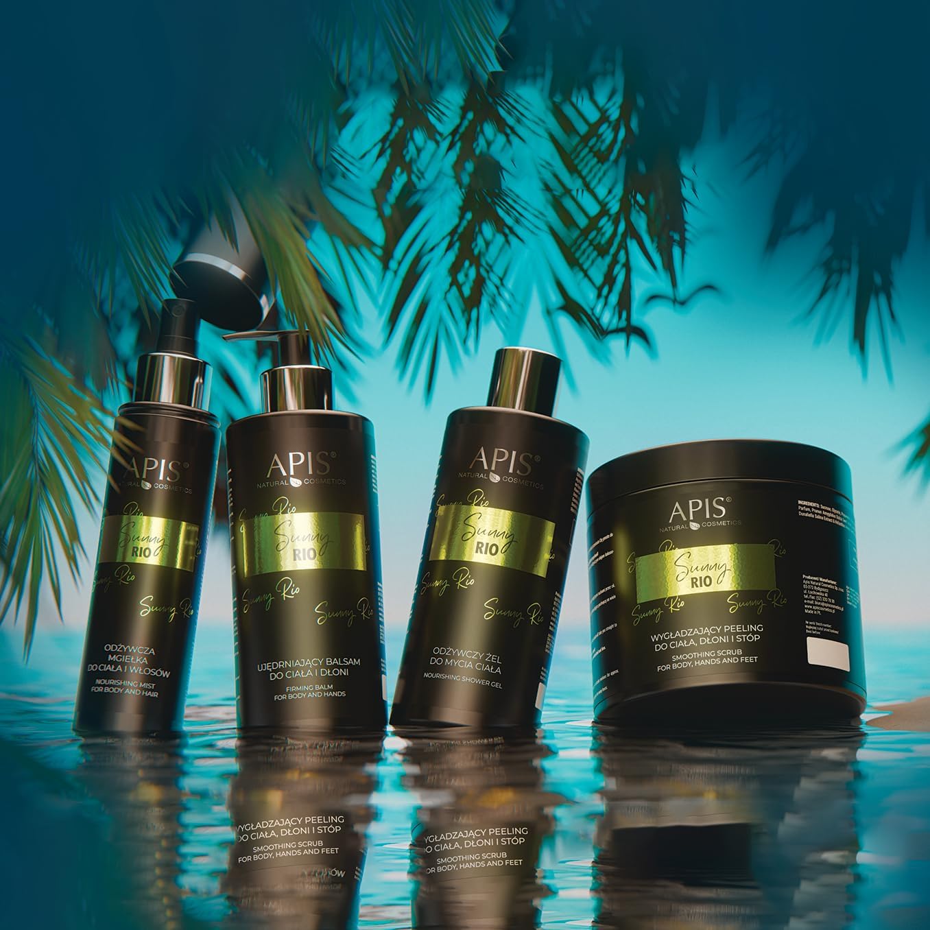 Apis - Sunny Rio Spray corps/cheveux 150ml - jasmin, noix de coco, hydratant