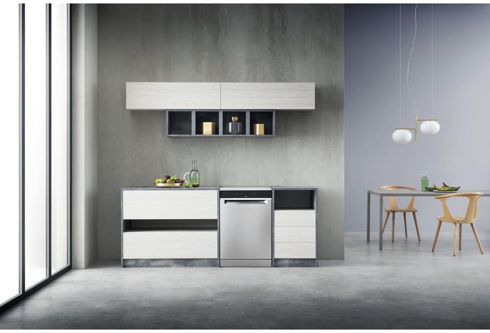 Whirlpool - Lave-vaisselle série 3T141 - grande capacité, inox - WFO 3T141 X