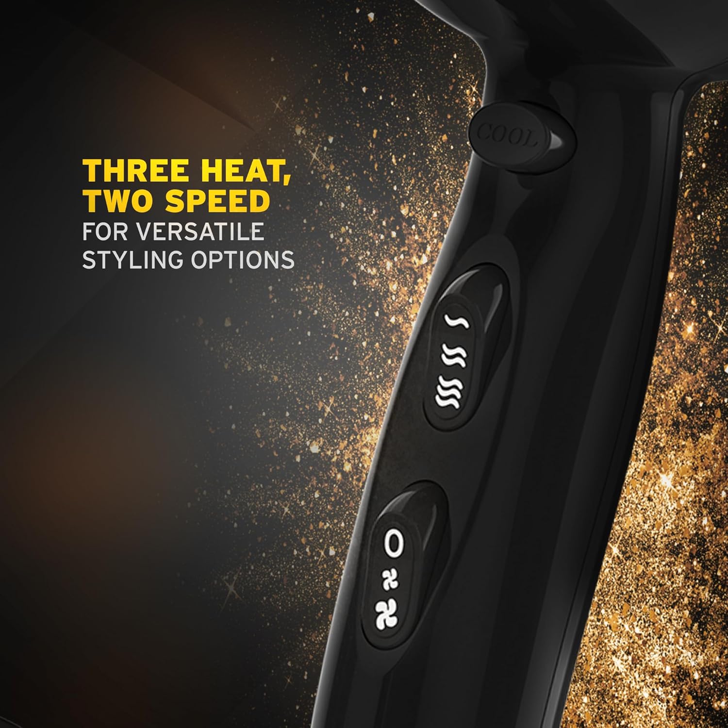 WAHL - PowerPik 2 - sèche-cheveux, 3 réglages, embout Pik, noir