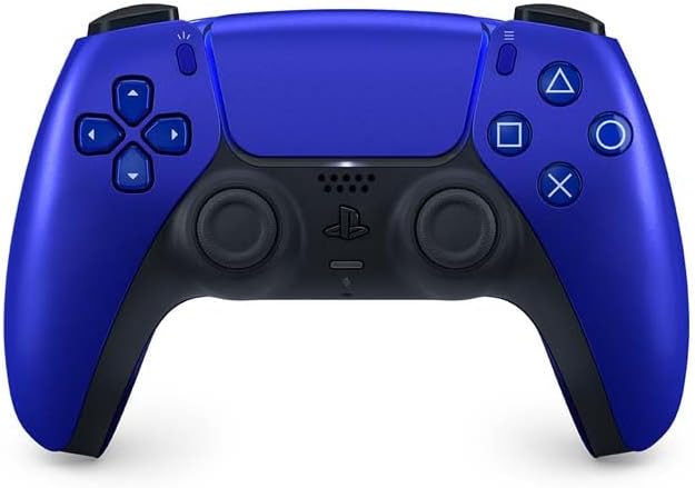 Sony - Manette DualSense PS5 - sans fil, rechargeable, Bluetooth, cobalt blue