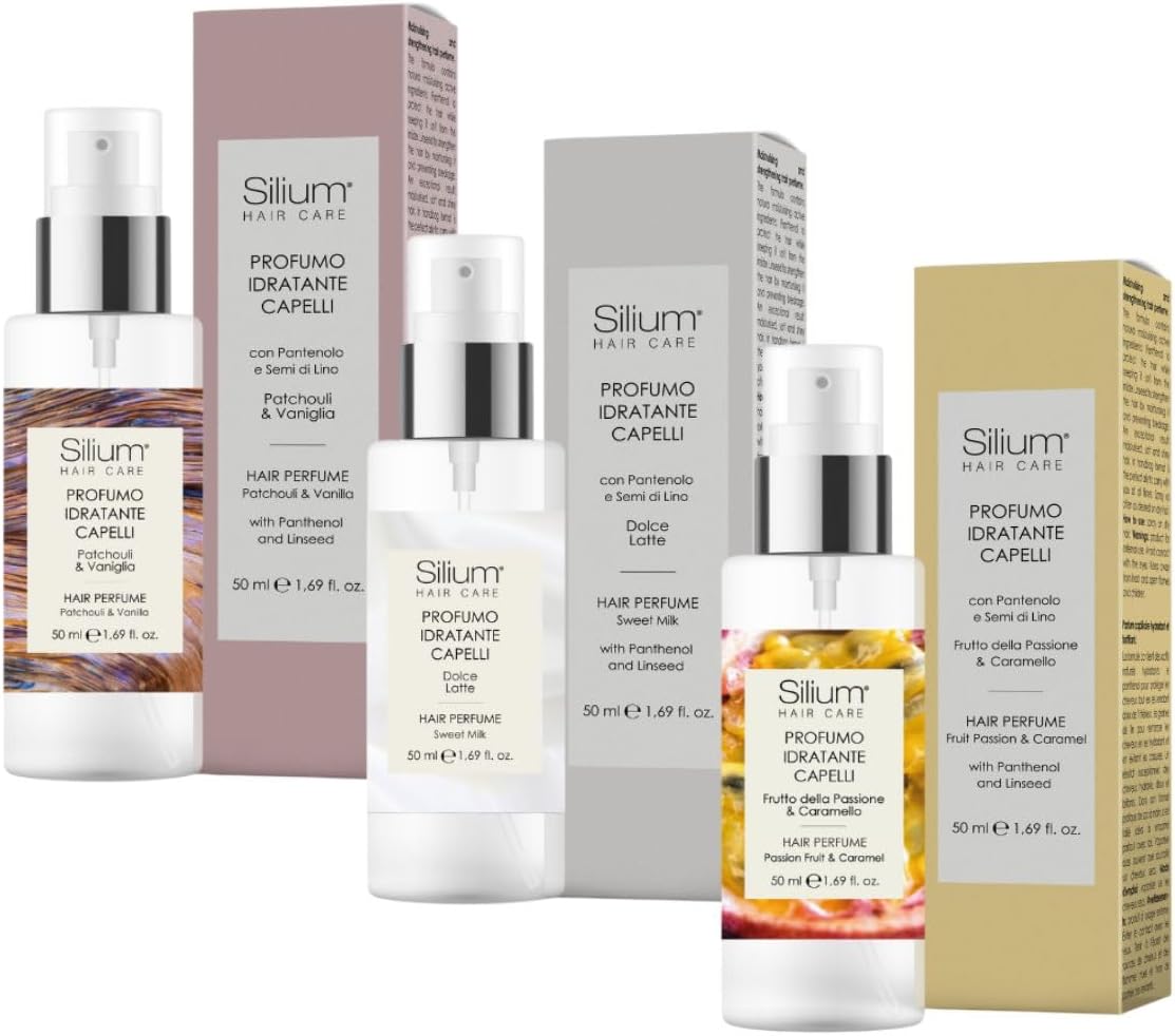 Parfum hydratant cheveux – 2x50ml – spray nourrissant doux, parfum intense