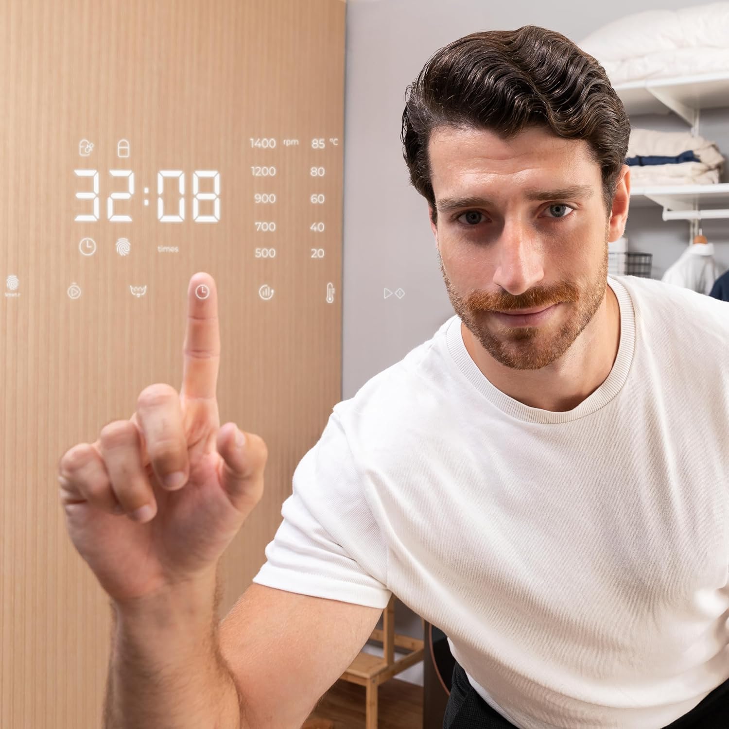 Cecotec - Bolero DressCode 10610 - 10kg, frontal, 1400rpm, vapeur, 15 programmes, Inverter 10610