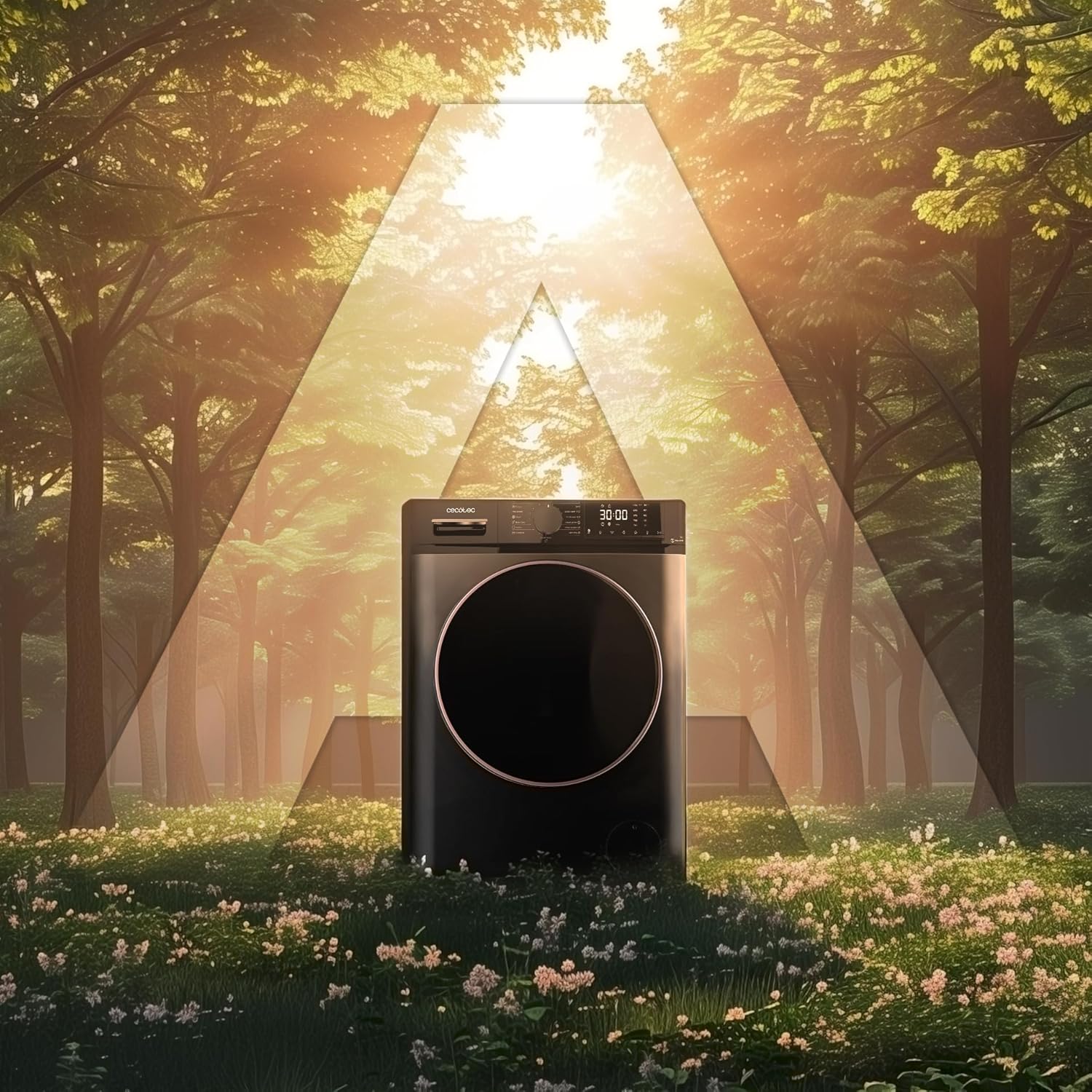 Cecotec - Bolero DressCode série - 8kg, 1400tr/min, vapeur, Inverter - 8610