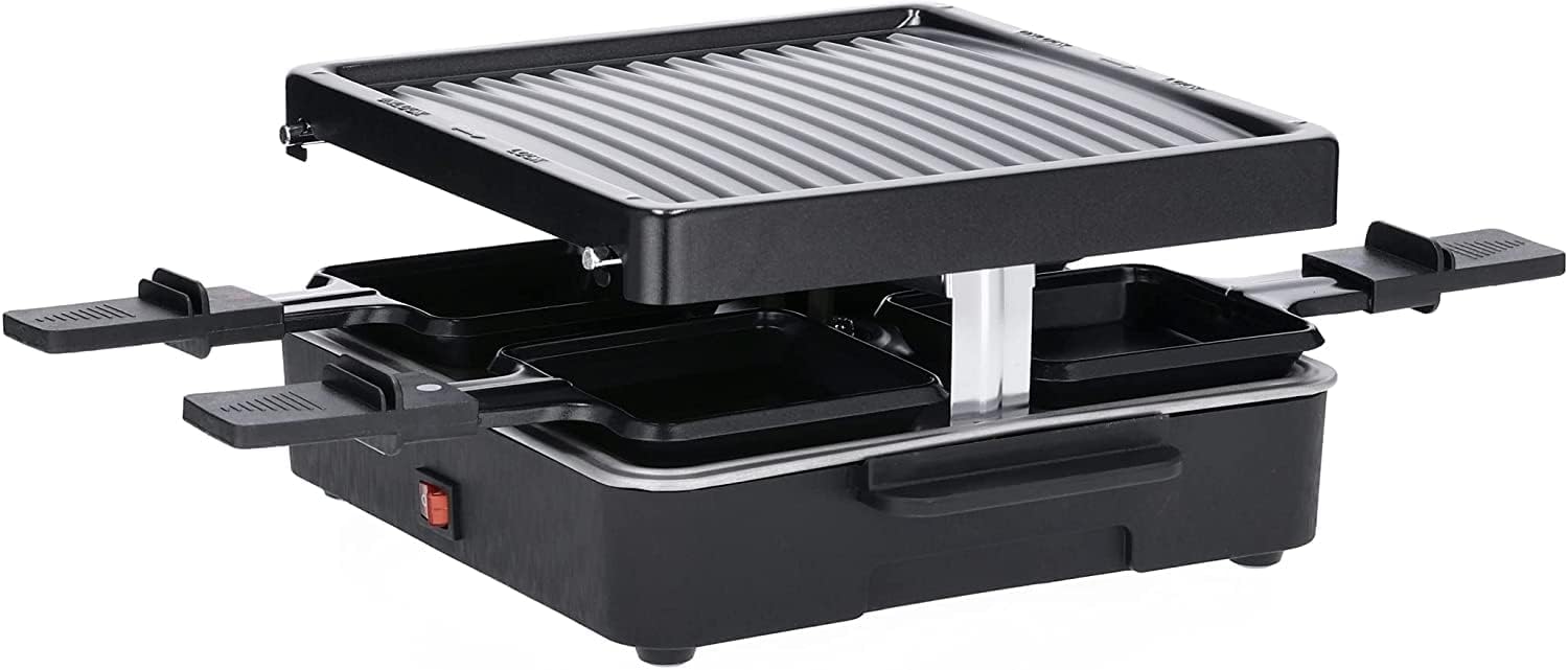 SEVERIN - raclette compacte 4 pers. 21x21 cm, antiadhésive, RG 2370