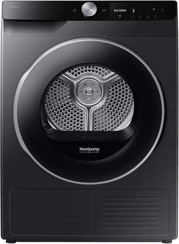 Samsung - sèche-linge série 6800, 9kg pompe à chaleur, DV90DG6845LB/U3