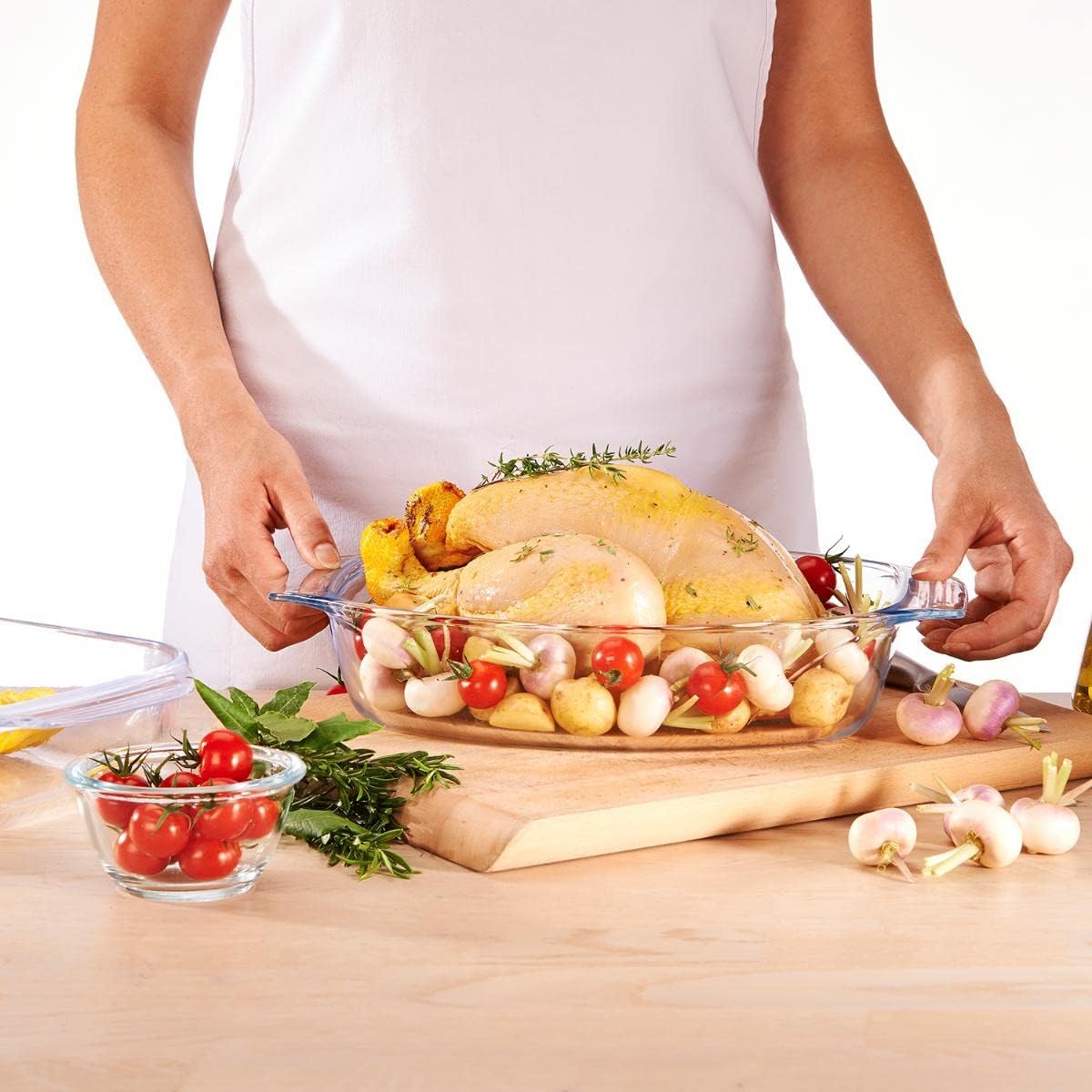 Pyrex - Irresistible - plat à four en verre 31x20 cm, transparent