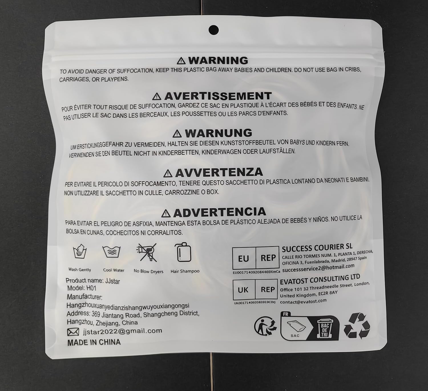 JJstar - Chignon postiche bouclé, élastique, cheveux naturels, brun blond