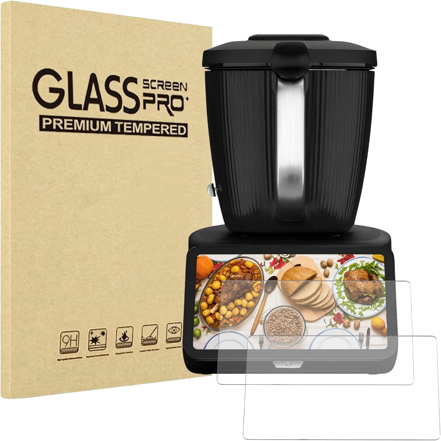 PHONILLICO - TM7 - protection écran en verre trempé, anti-rayures