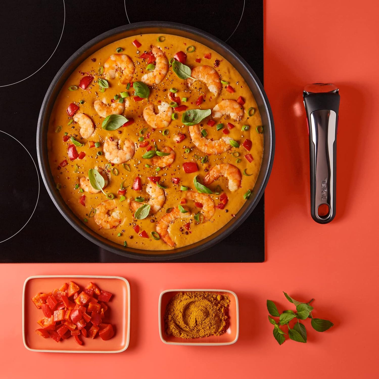 Tefal - Ingenio Preference poêle 28 cm inox induction, empilable L9720602