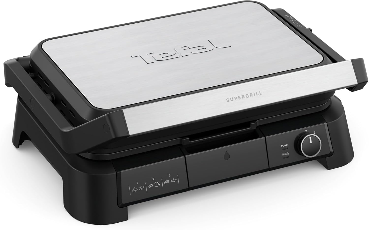 Tefal - SuperGrill XL série - surface XL - gril contact 2200W, GC520DE0