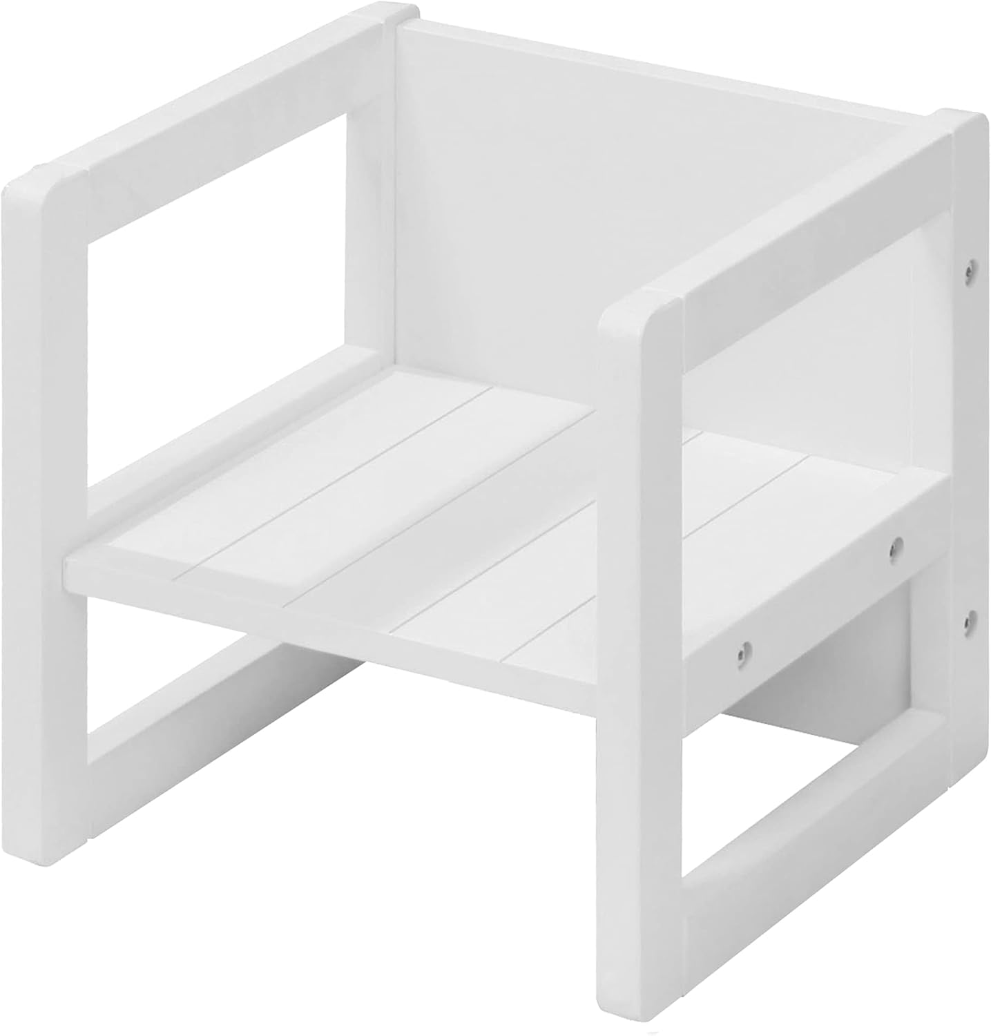 Roba - chaise enfant réversible 3 hauteurs - 30x30cm - 60kg max, style campagne