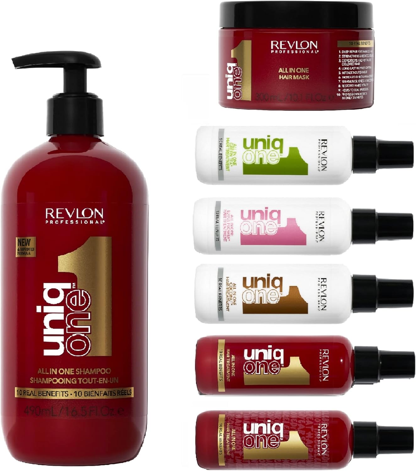 Revlon - UniqOne masque spray 150ml - soin vegan nourrissant réparateur