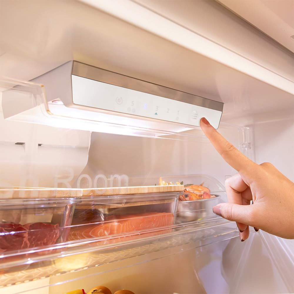 Cecotec - Bolero CoolMarket 348 - 348L, NoFrost, Inverter, classe E - 348NFWHITE