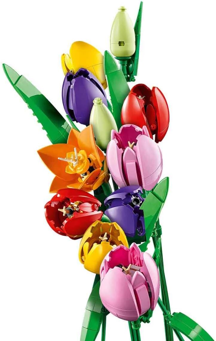 Lego - Botanicals Bouquet Tulipes - 14 fleurs 5 couleurs - 11501