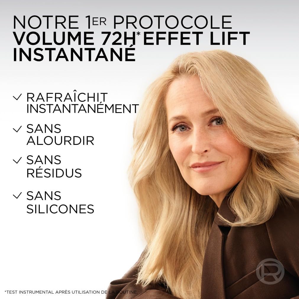 L'Oréal Paris - Elseve Collagen Lifter - 2x250ml - Volumateur cheveux fins sans silicone