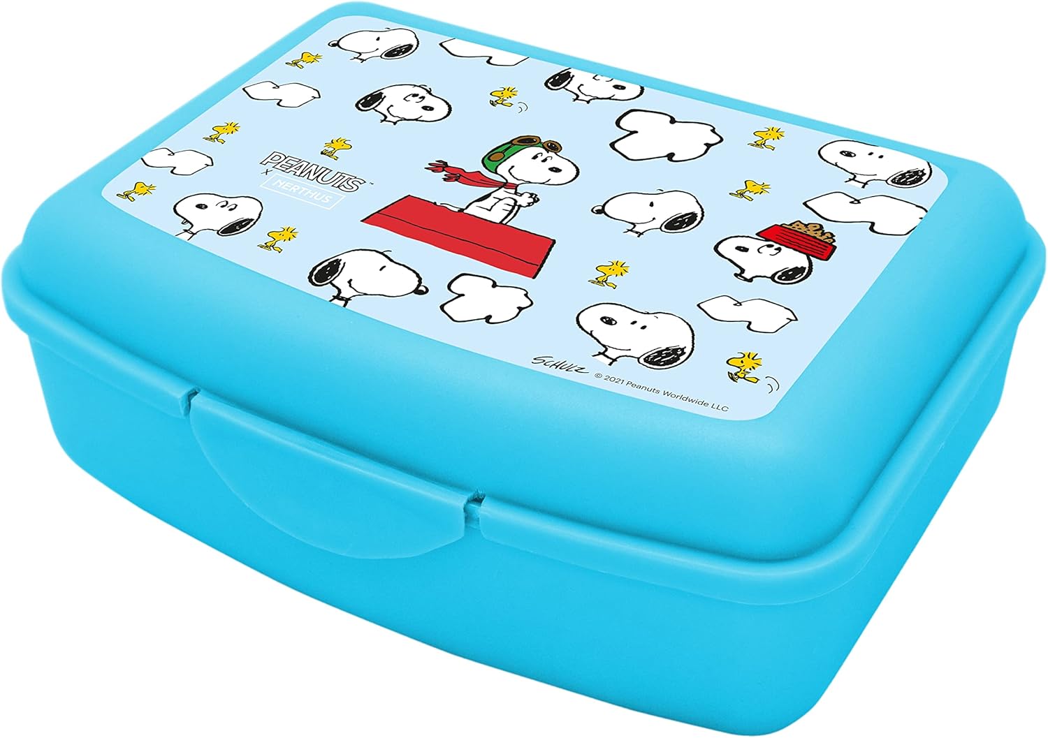 Nerthus - boîte à lunch Snoopy enfant - légère, facile à nettoyer FIH925