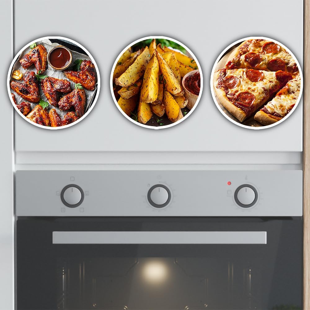 Cecotec - Four encastrable Bolero Hexa - 45 cm - 56L, 2600W, Inox, 4 fonctions, A, C134500