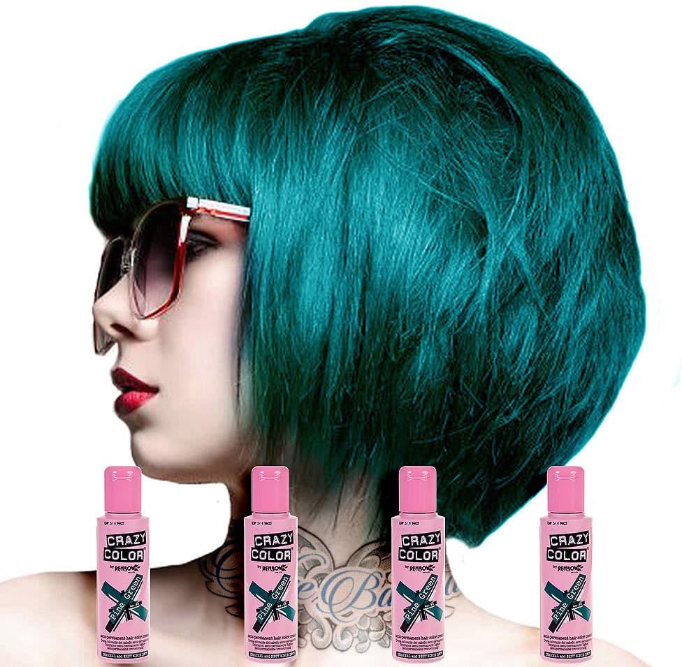 Renbow - Crazy Colour Pine Green - 100ml - semi-permanent - No.46