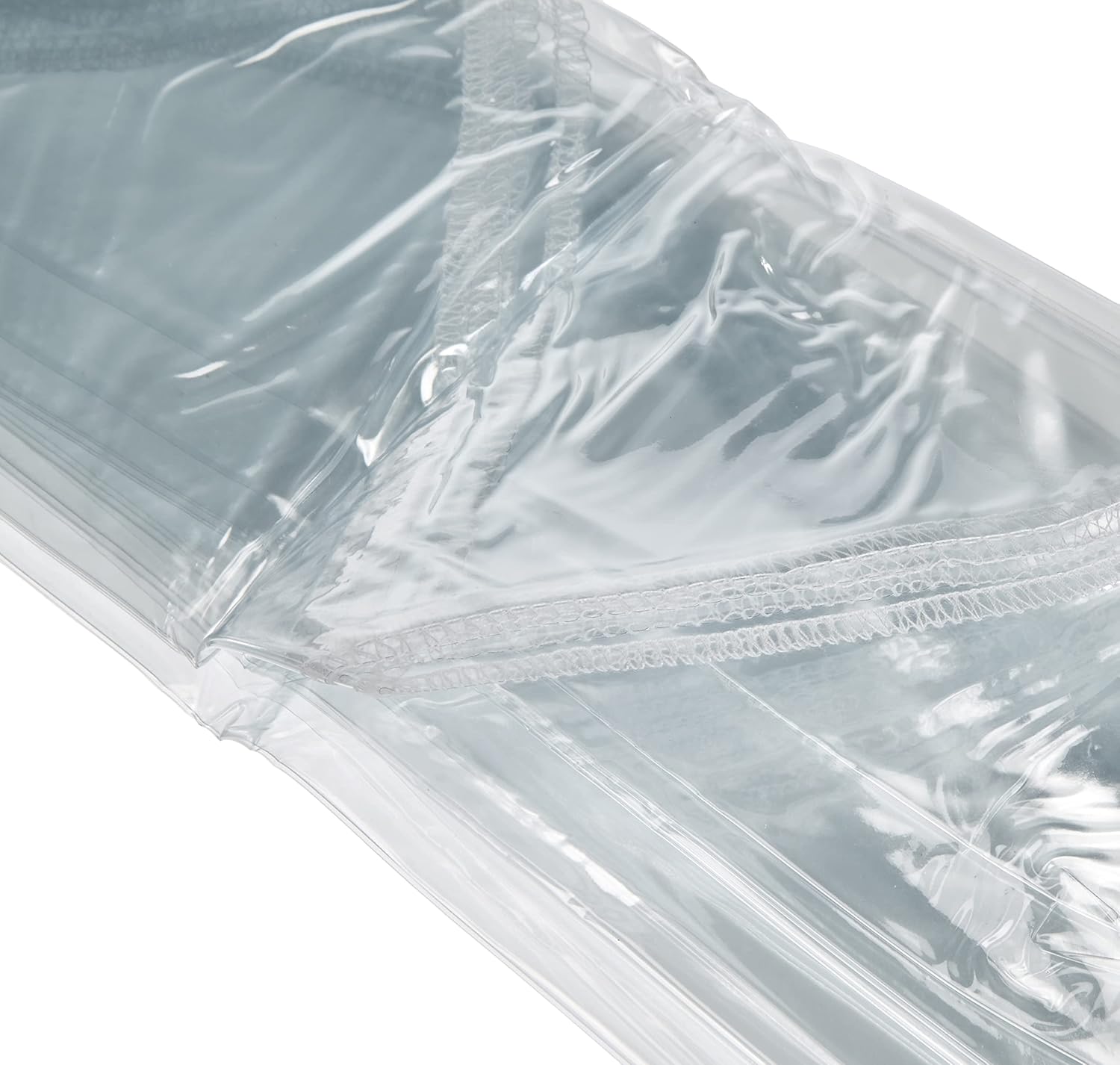 Soleil d'ocre – Cristal PVC nappe ronde transparente, Ø180cm, 100 microns