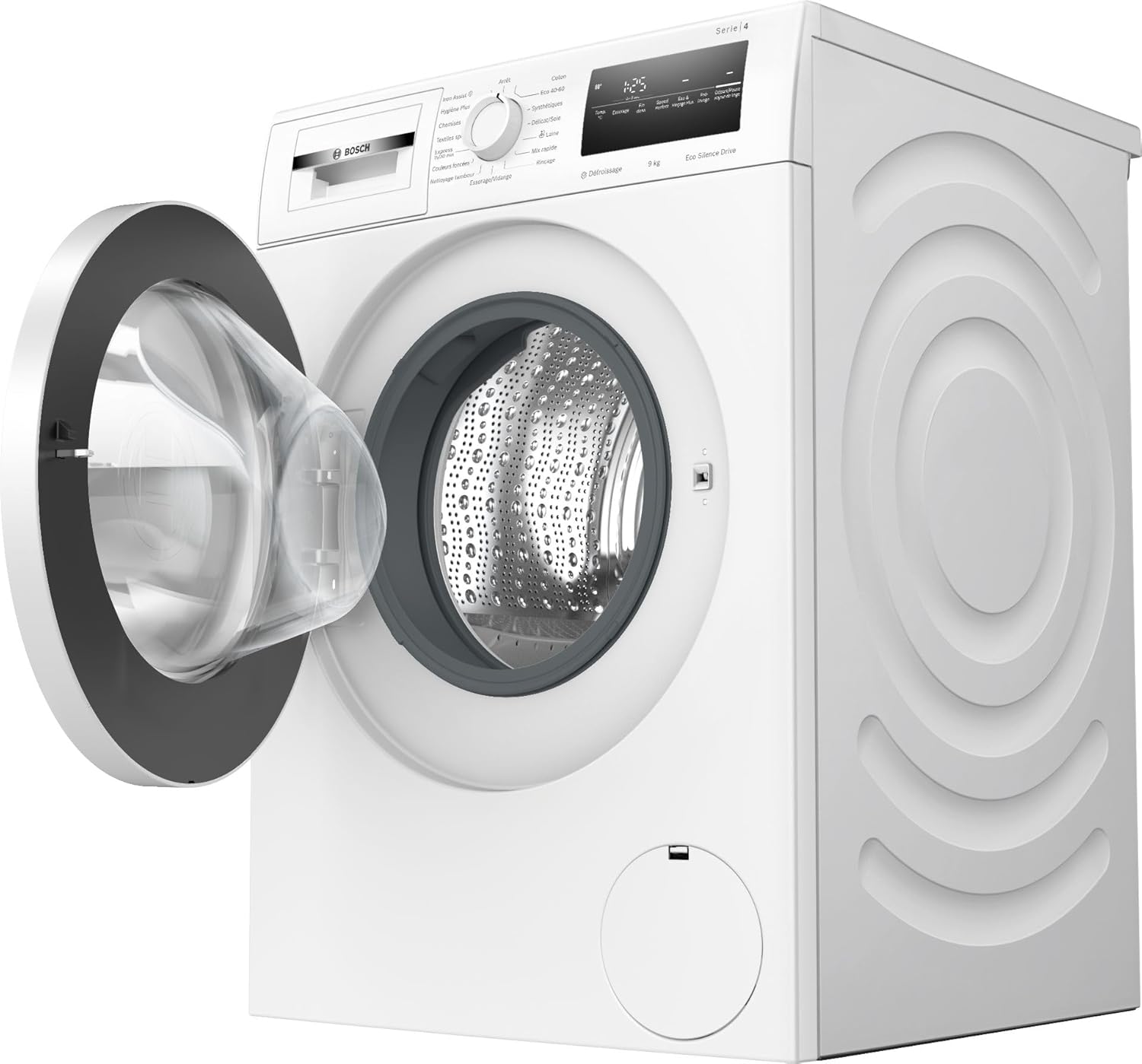 Bosch - Série 4 - 9 kg, 1400 trs/min, blanc, lave-linge hublot - WAN28209FR